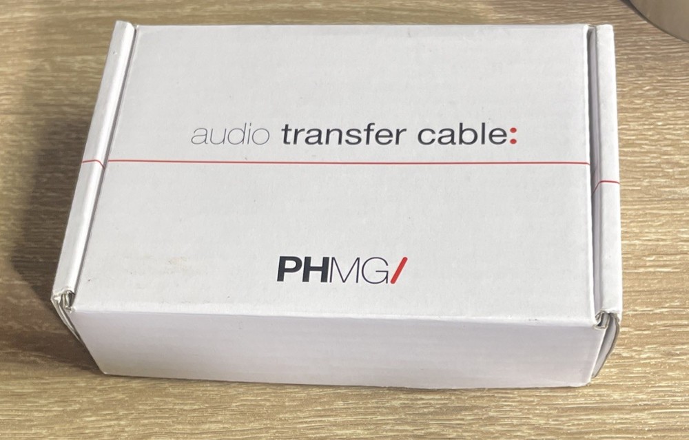 Audio Transfer Cable PHMG/ Récord Device Adapter.