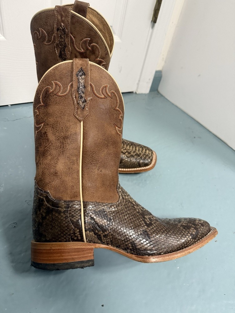 Cody James Exotic Python Western Boots Men's Size US 10 D