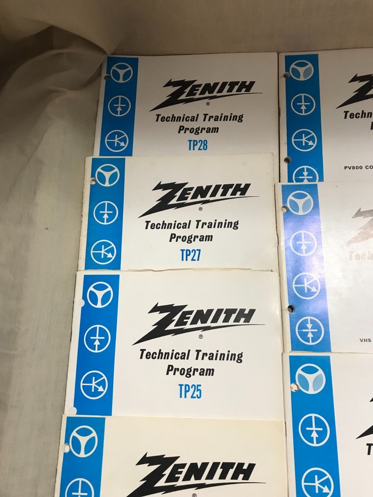 Zenith Technical Training Program Various TP Numbers Choice $6.99 Each