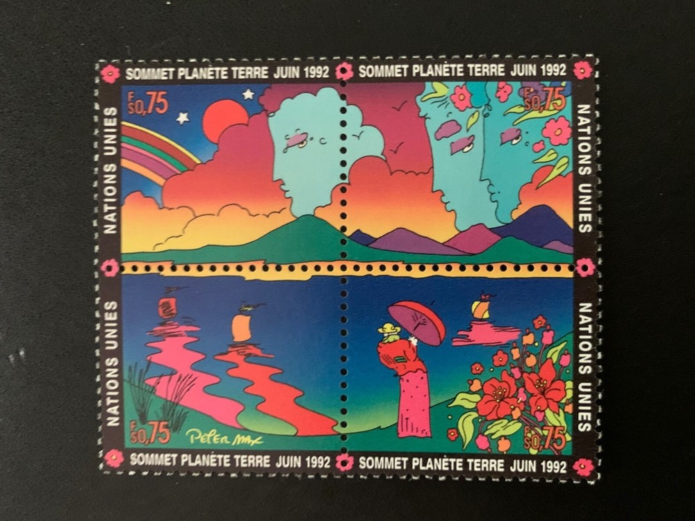 UNITED NATIONS, Geneva # 216 - 219 MNH Attached