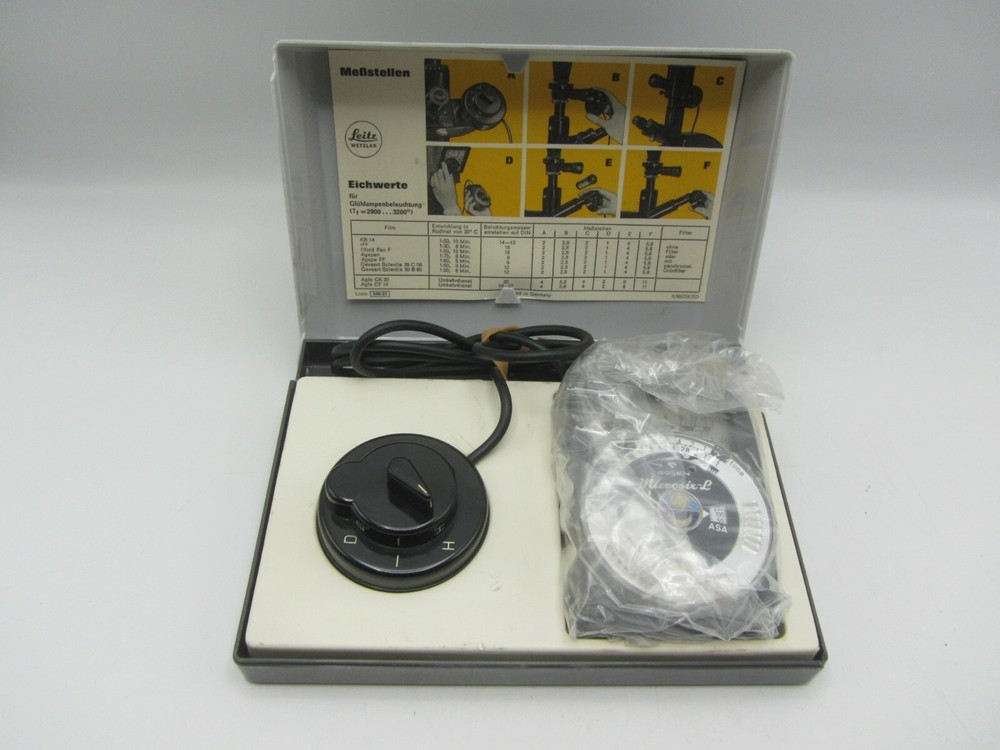 Leitz Leica / Gossen Electronic Exposure / Light Meter Microsix L - Tested