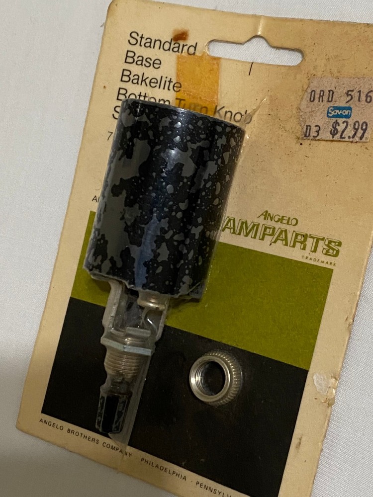 Vintage Bakelite Electrical Hardware Items, 5 Pieces