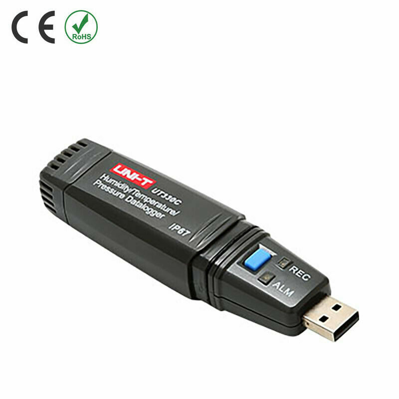 UNI-T UT330C PC USB Temp Humidity Pressure Datalogger Recorder Data Logger ✦Kd