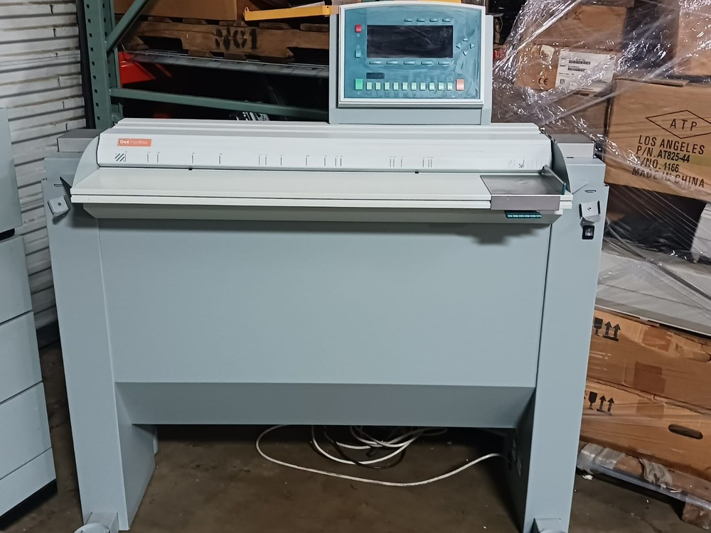 OCE TDS 600 Wide Format Printer & Scanner Plotter Blueprint w/ OCE 964 Equipment