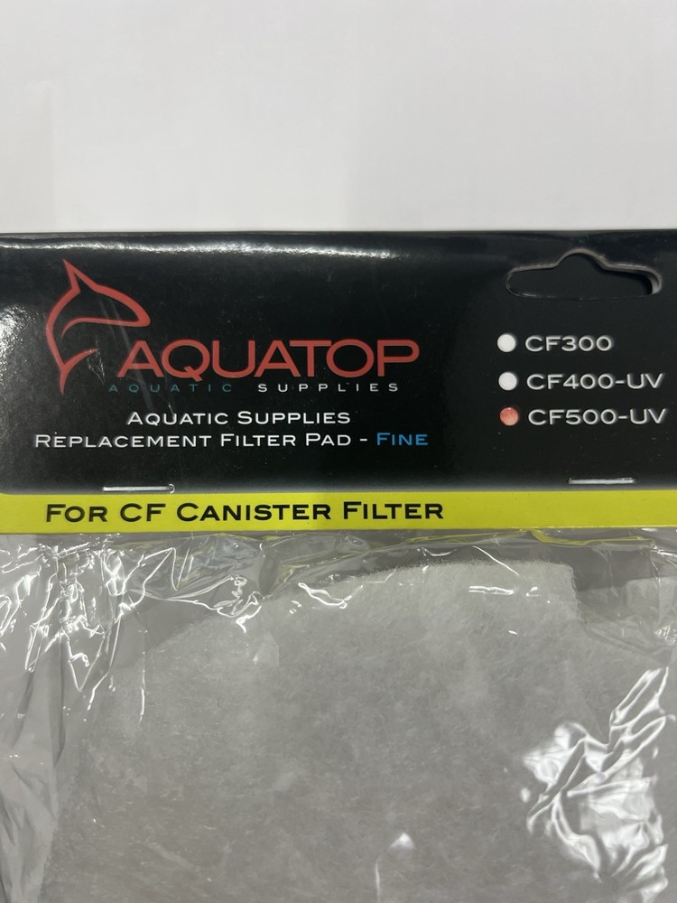 Aqua top Replacement Filter Sponge For CF Series CF -4000 White 3 Pack