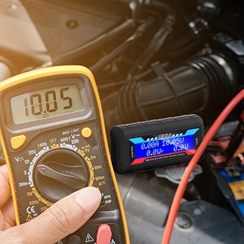 2 Pcs High Precision Watt Meter Power Analyzer Battery Consumption 9000.0