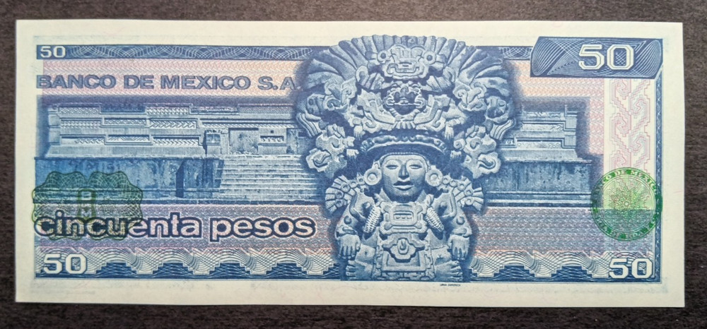 Mexico 50 Pesos 1981 UNC CRISP Series LE