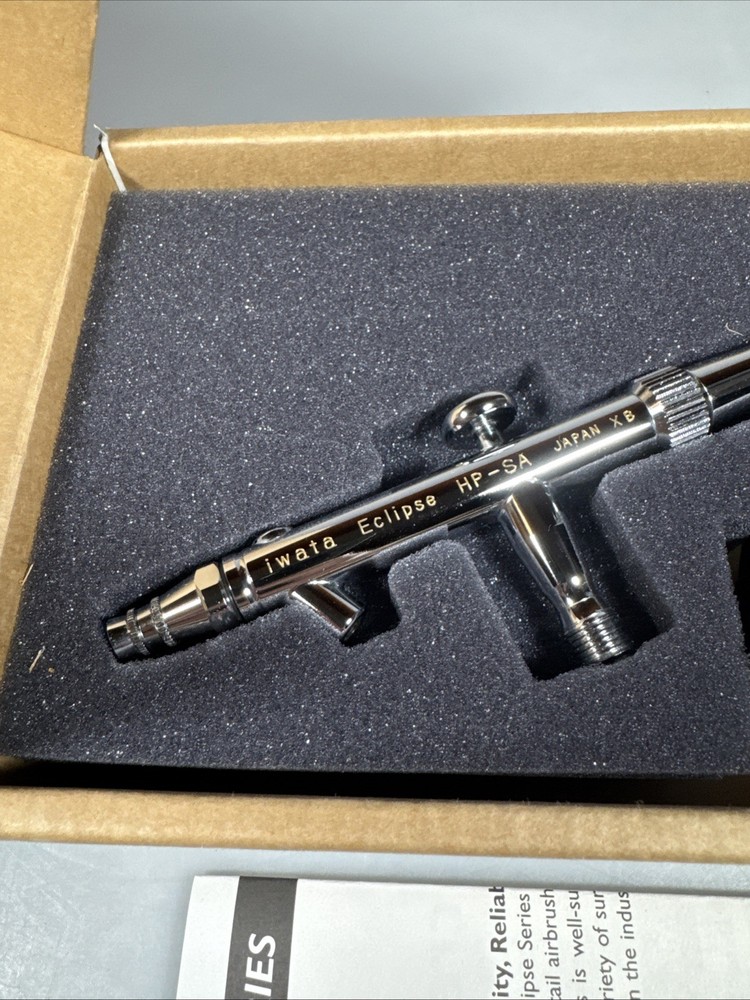 Iwata Eclipse SA Airbrush Set w/ Bottle – New in Box
