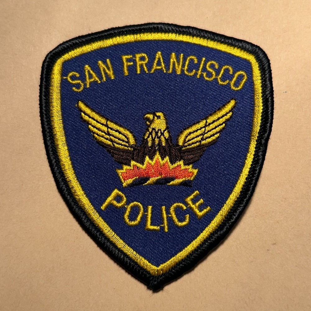 San Francisco California CA Police hat patch