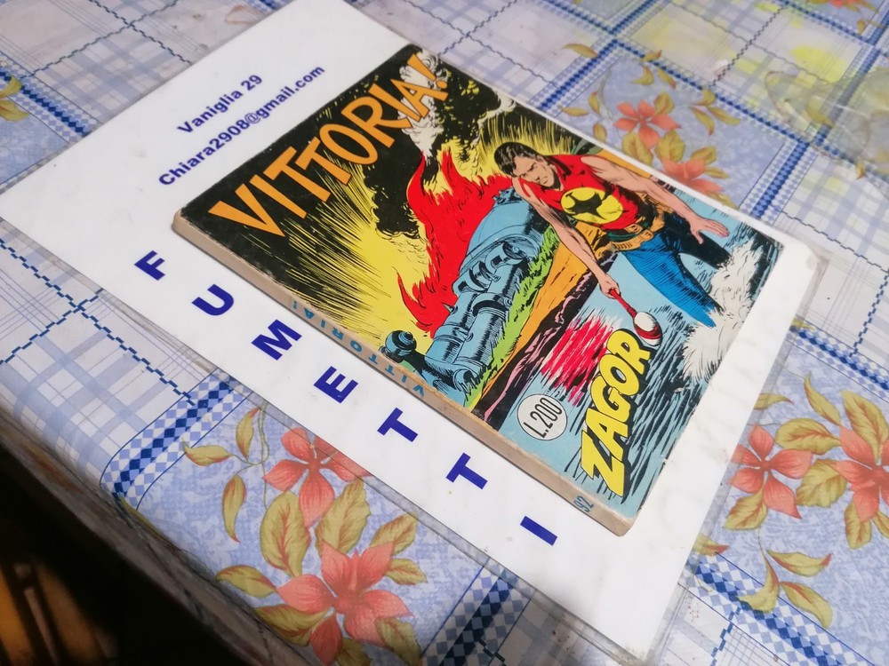 ZAGOR ZENITH ORIGINAL NO. 92 EXCELLENT P.M