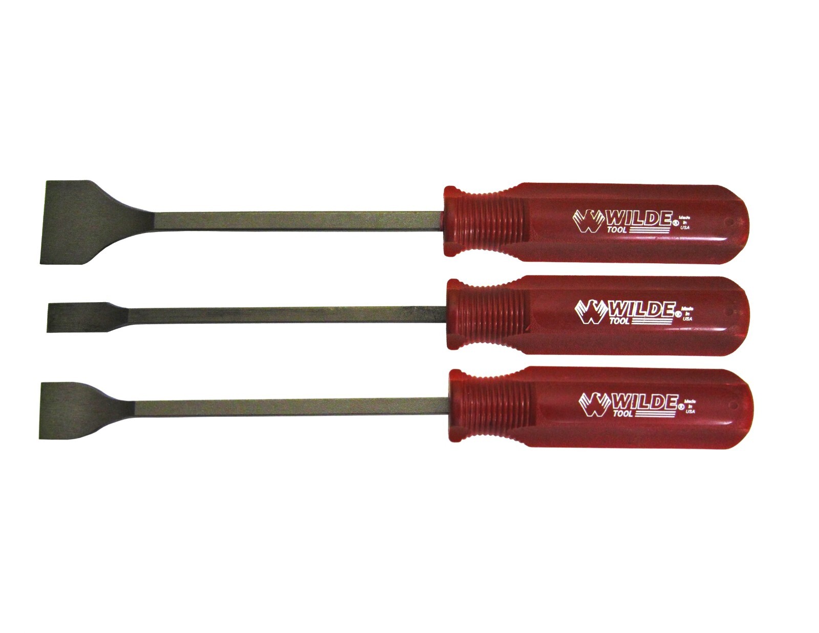 Wilde 3pc Gasket Scraper Set GS3 MADE IN USA Forged Alloy Steel