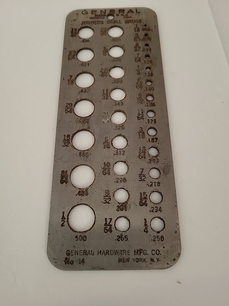 General Jobbers Drill Gauge