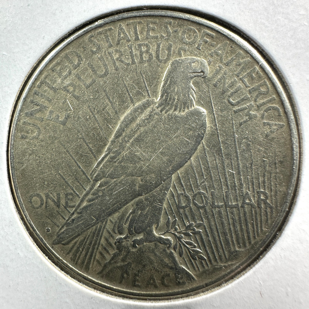 1923-D $1 Silver Peace Dollar (88976)