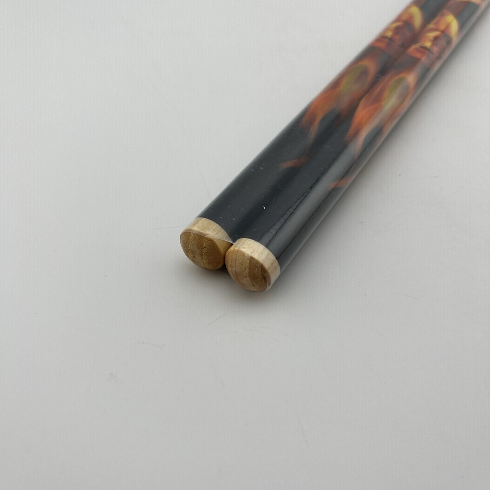 Skull And Flames Pattern Drum Sticks Stocking Stuffer