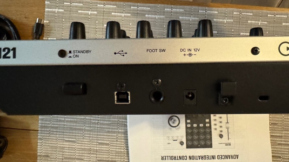 Steinberg CC121 Controller - w/USB-C &USB-B cables! Power Adaptor. Barely Used!