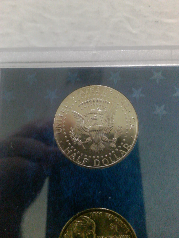 2018 Lost Coins Never Released for Circulation Dollar & Half Dollar Case & COA