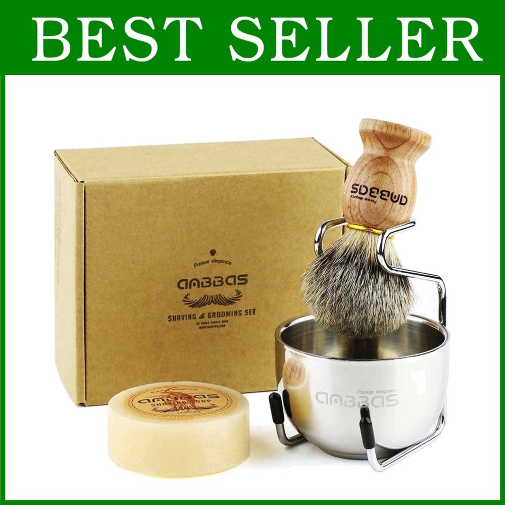 Luxury Shaving Kit with Goat Milk Soap