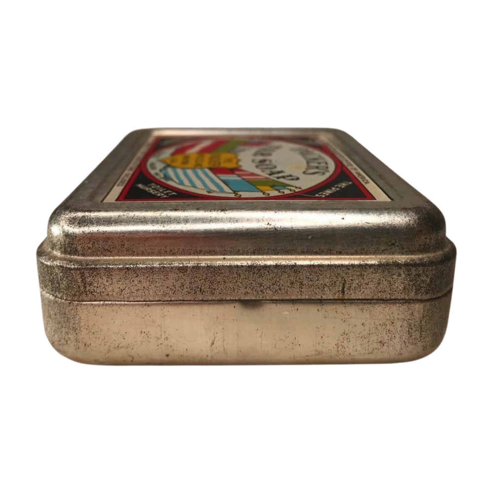 Packer's Tar Soap Empty Tin Box