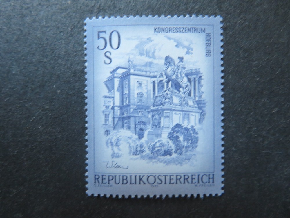 1973 Austrai Views 50s Violet & grey SG1689 Unmounted Mint