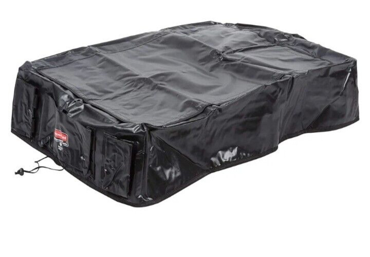 Rubbermaid 1889863 Collapsible Black X-Cart Cover – 4 bushel New