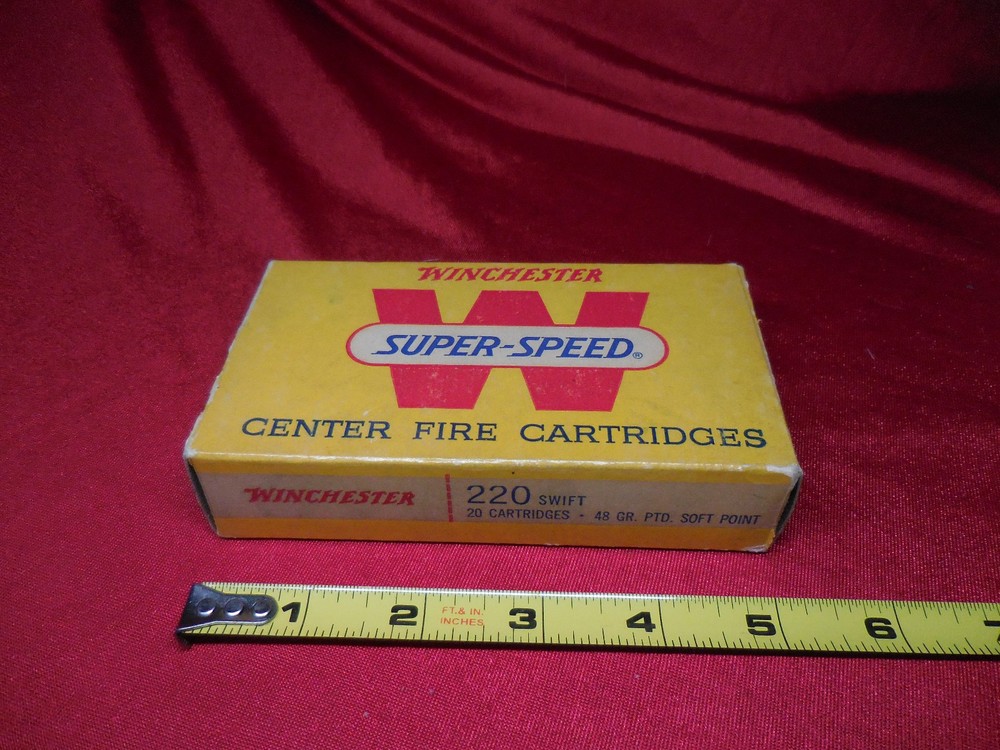 Winchester Super Speed .220 Swift  - Empty