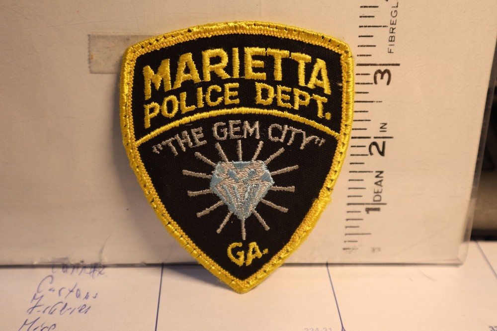 police patch   MARIETTA POLICE GEORGIA