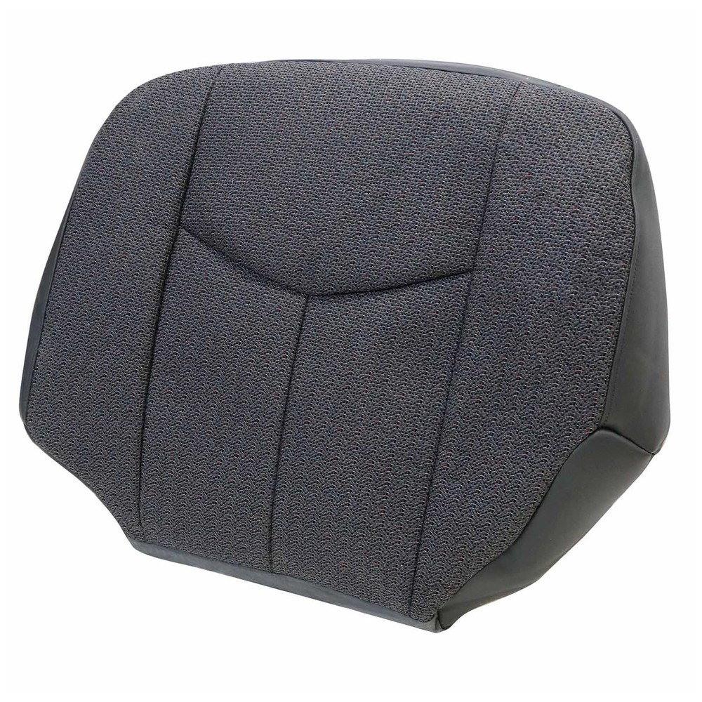 #69C Dark Cloth Driver Side Bottom Replacement Seat Covers Compatible Gray