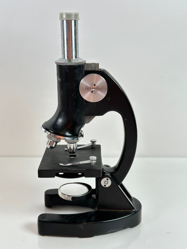 Selsi 100x-800x Microscope w/ Wood Case