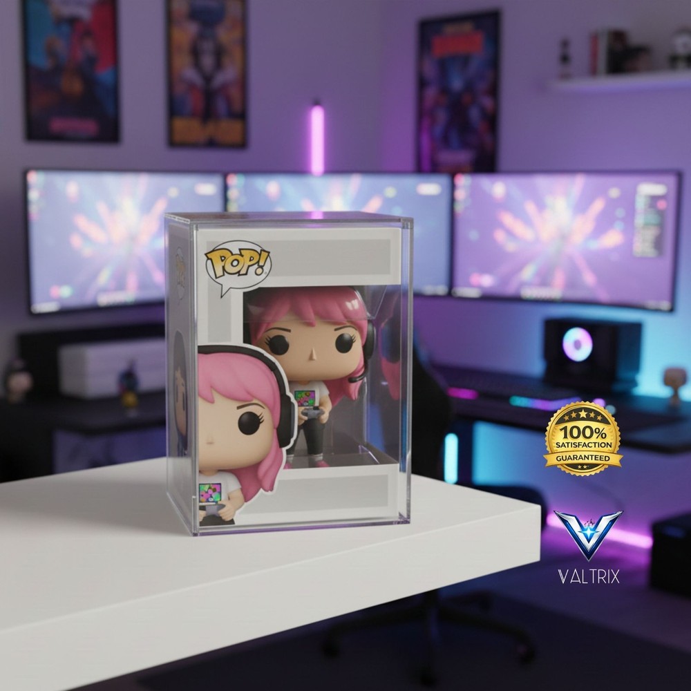 20 Pop Protector Case For Funko 4" Box Vinyl Figures Clear Plastic Display