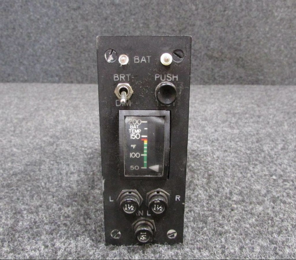51-9000 Aircraft Instruments Battery Temperature Indicator