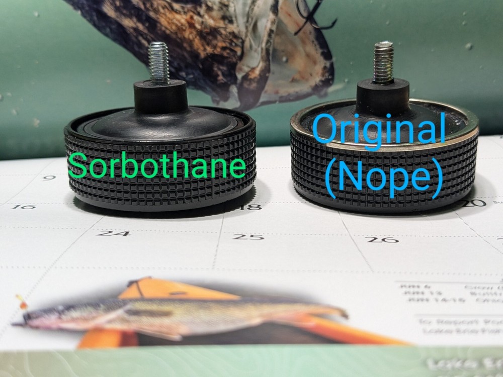 Technics 1200 1210 mk2 m3d mk5 ONE SORBOTHANE FOOT