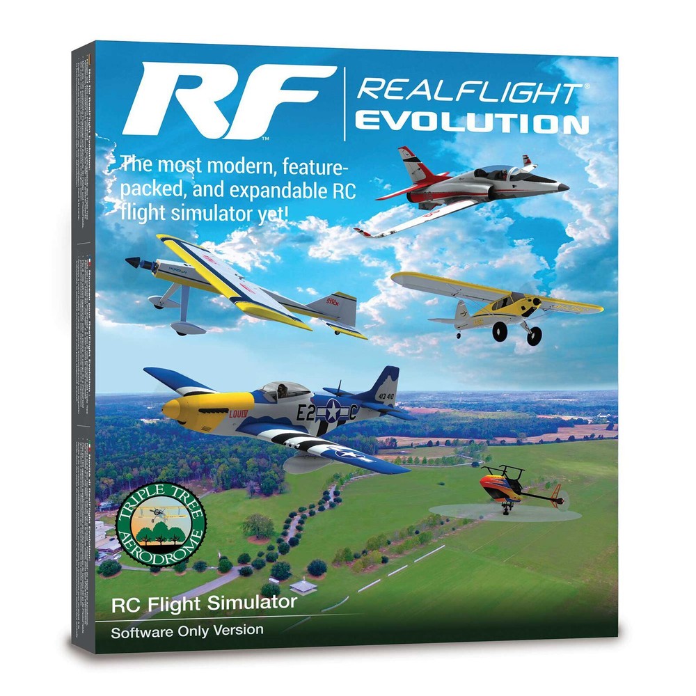 RealFlight RFL2001 Evolution RC Flight Simulator Software Only