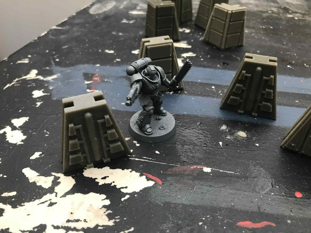 Sci-fi scenery good for warhammer 40k