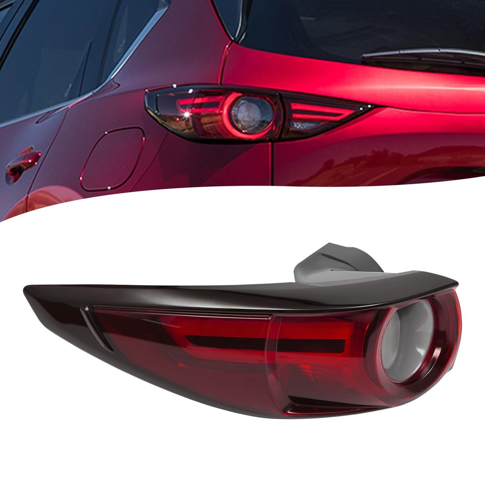 LED Tail Light Assembly Left for 2017-2021 Mazda CX-5 KB8B-51-150E