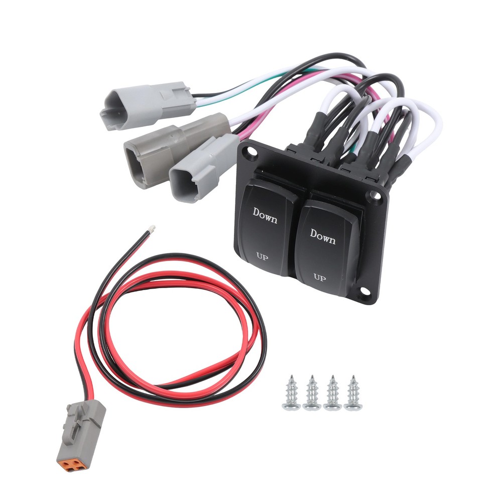 10222211D Trim Tab Switch Kit Double Rocker For Single Actuator Systems