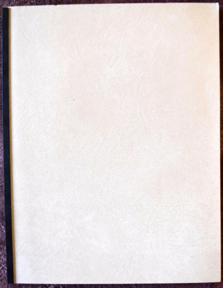 Michael Raffetto " Gold-Flecked Quartz " Original Script