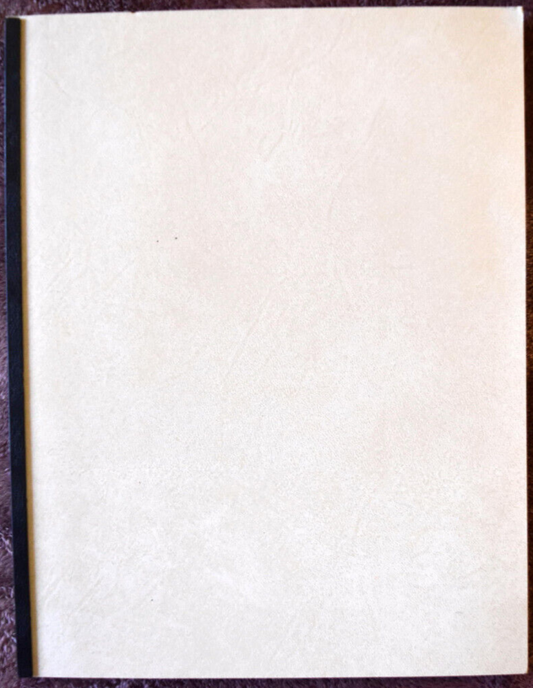 Michael Raffetto " Gold-Flecked Quartz " Original Script