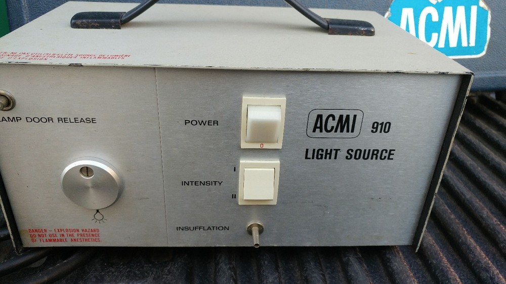 ACMI 910. OEM, Scope, Light/Power Source, Retired, Surplus, Bundle