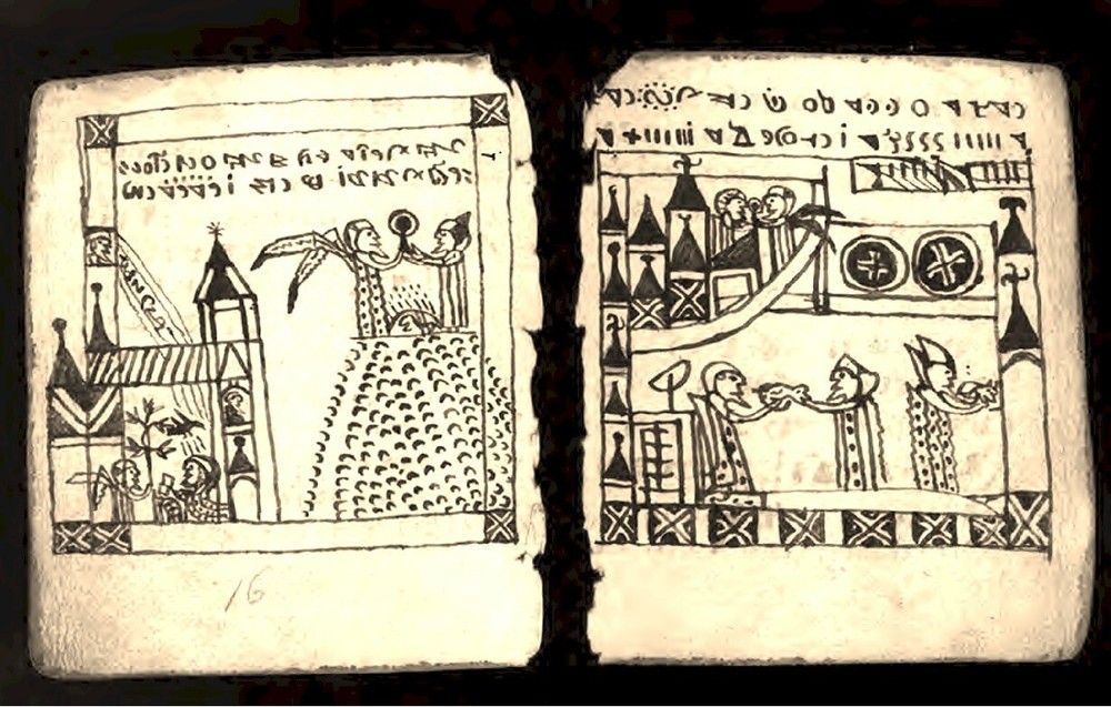 Rohonci Codex - Illustrated Mysterious Manuscript Cryptography Unsolved Code USB