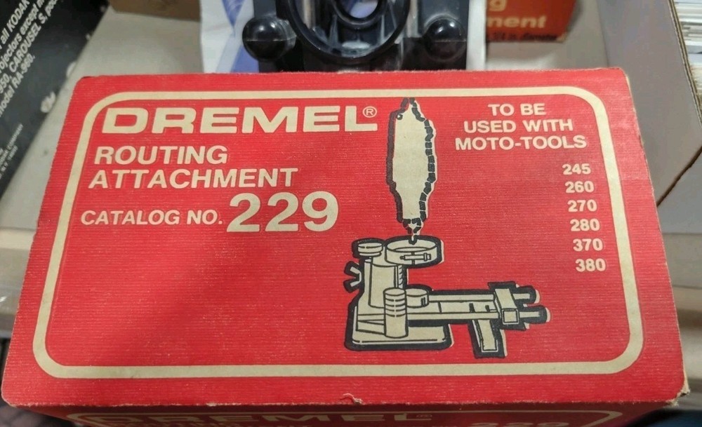 Dremel Model 229 Router Attachment For Use with Moto Tools