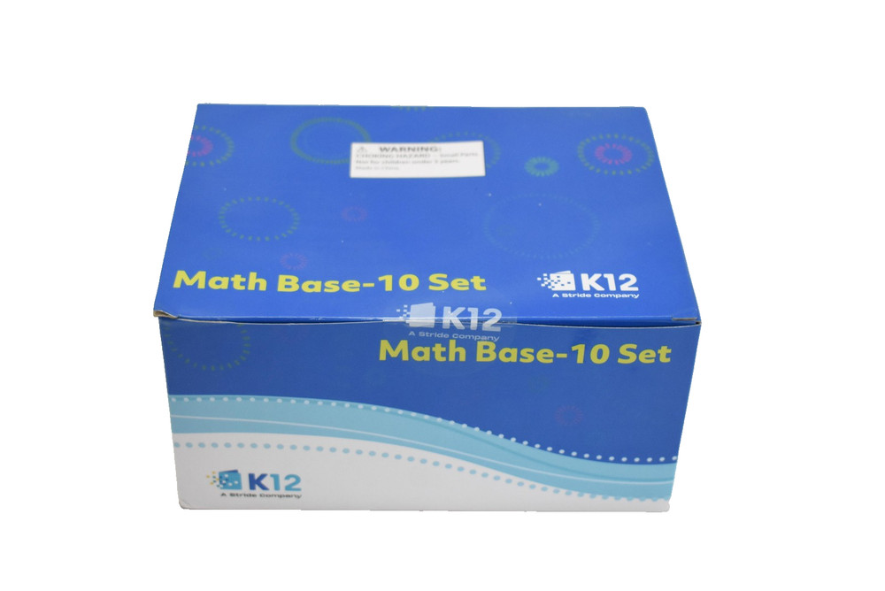 K12 Math Base-10 Set Plastic Manipulatives Classroom Learning Kit 08010 New