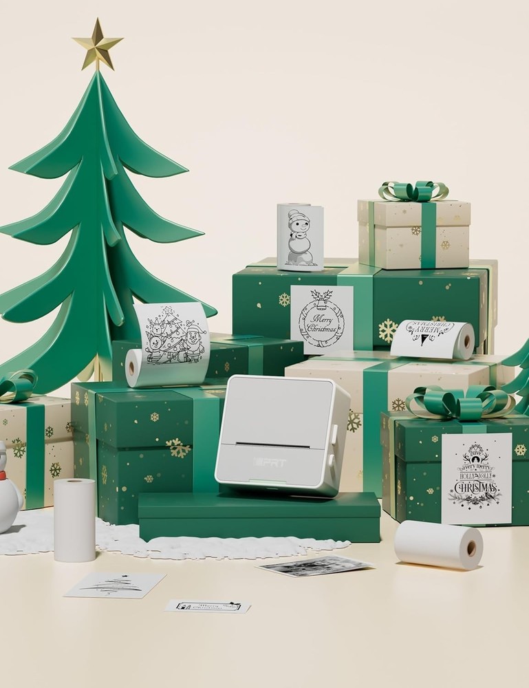 User-Friendly Portable Sticker Printer for Creating Custom Labels on the Go