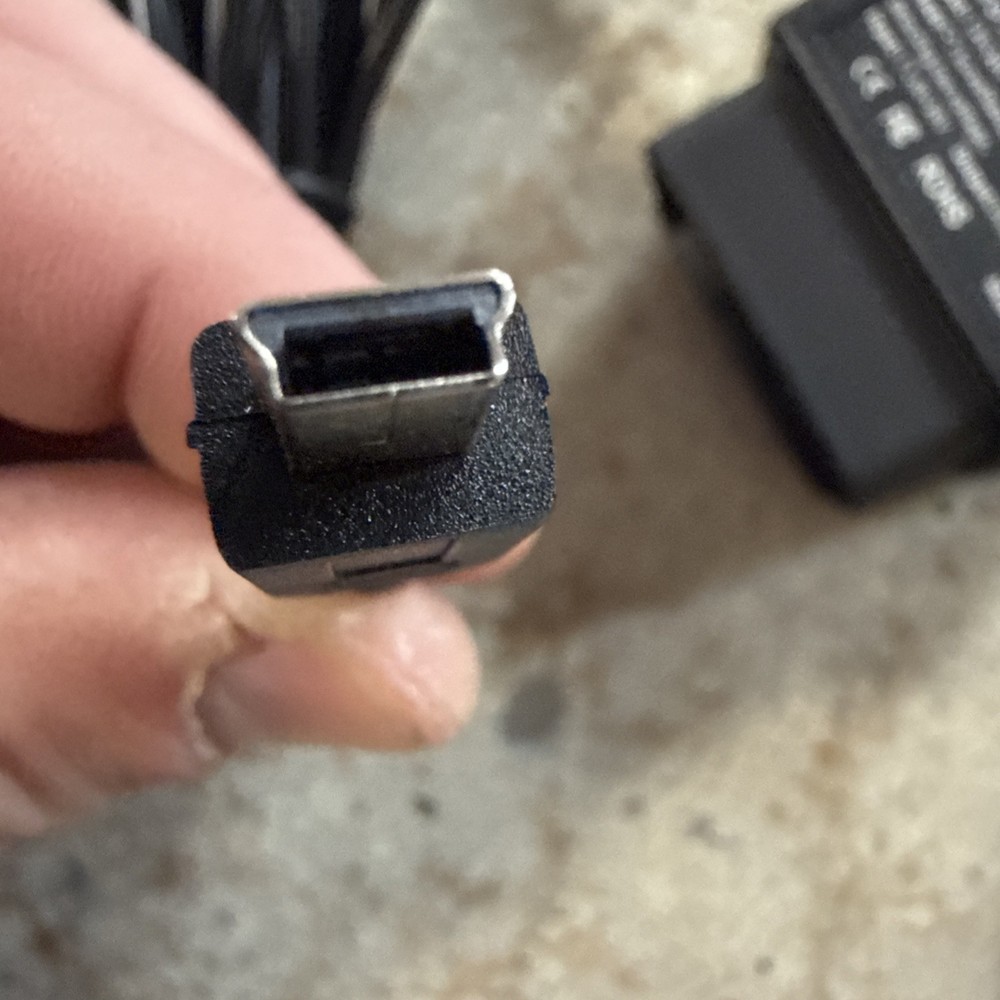 OBD2 Power Cable for Dash Camera, Mini USB to OBD-II