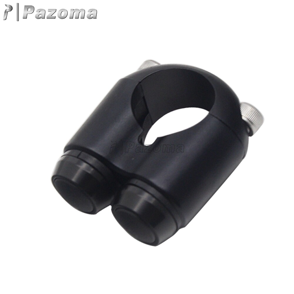 7/8" Handlebar Switch 2 Button Momentary Switch For Harley Chopper Cafe Racer