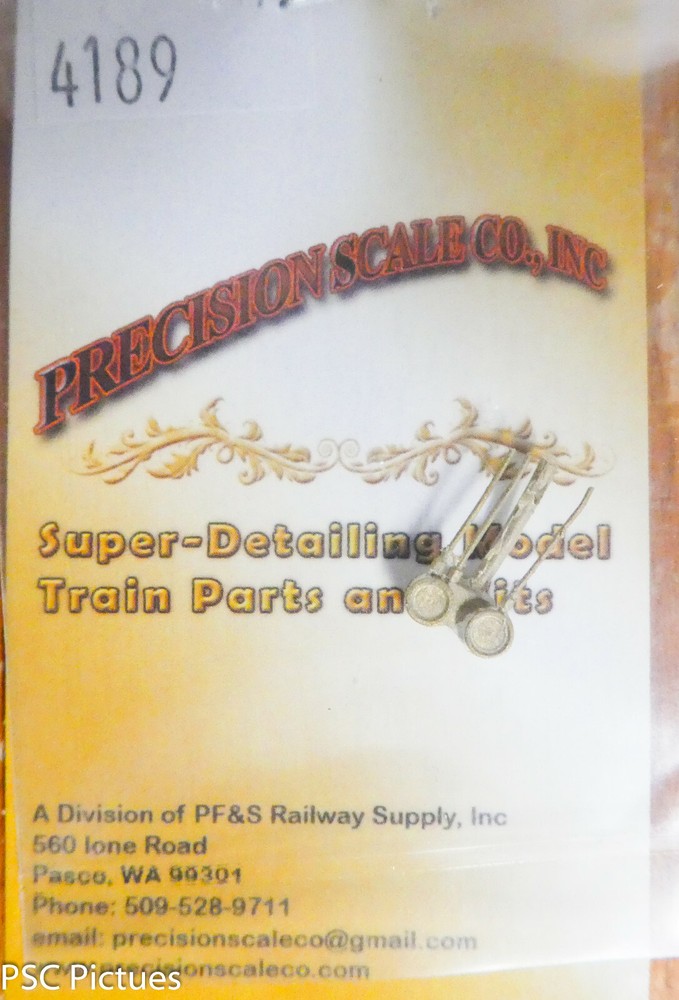 Precision Scale O #4189 Gauge, Duplex D-1 Pressure (Brass Casting)