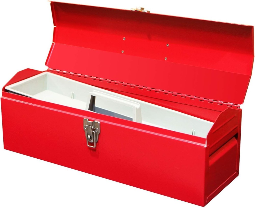 Compact 19" Toolkit Storage with Comfortable Handle - Ideal for Professionals