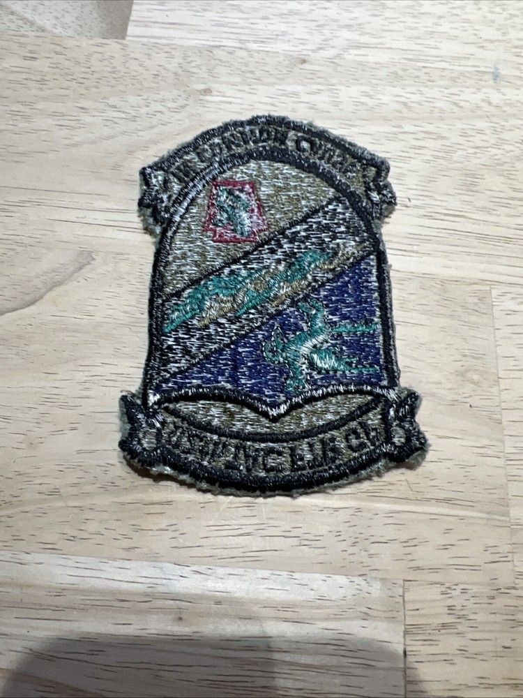 US Air Force 112th Tactical Fighter Squadron Subdued Patch