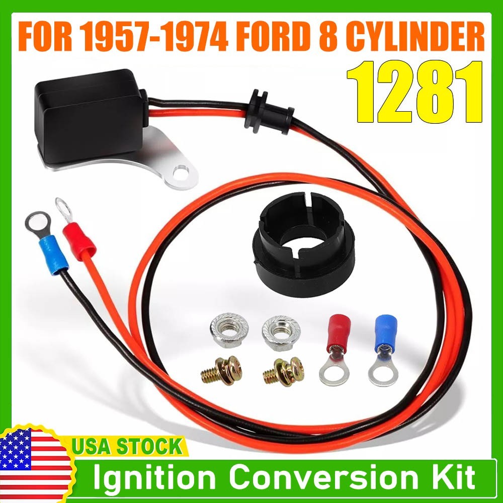 For Ford V8 Pertronix 1281 Ignition Points-to-Electronic Conversion Kit Ignitor-