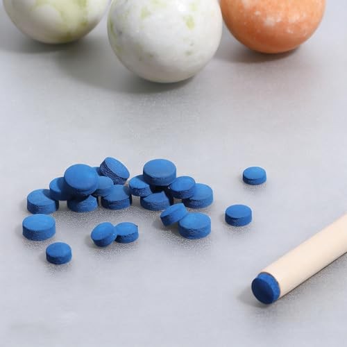 32 Pcs Pool Stick Tips, Billiard Cue Tips Billiard Stick Tip Replacement Kit