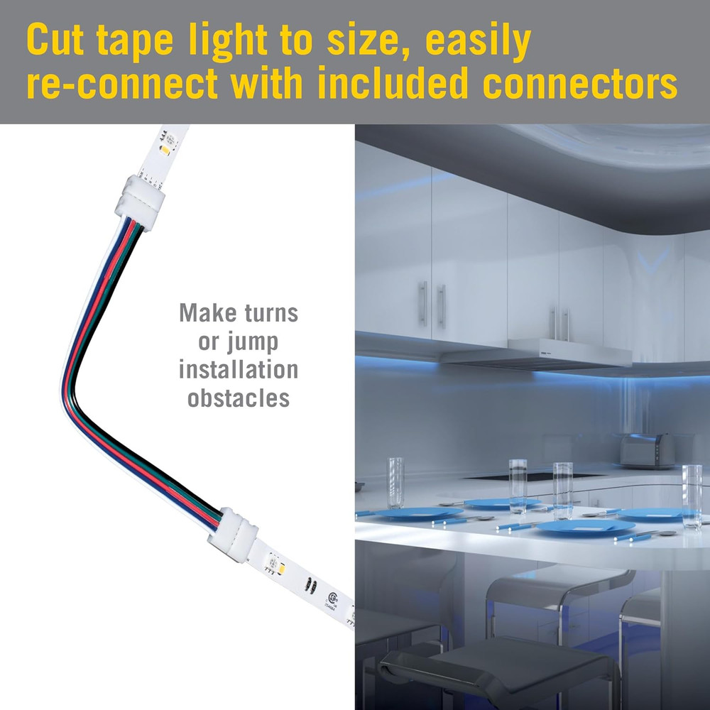 423501 Multi-Color + White LED Tape Light Kit